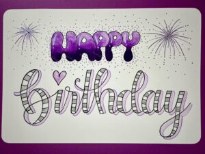 happy birthday A4