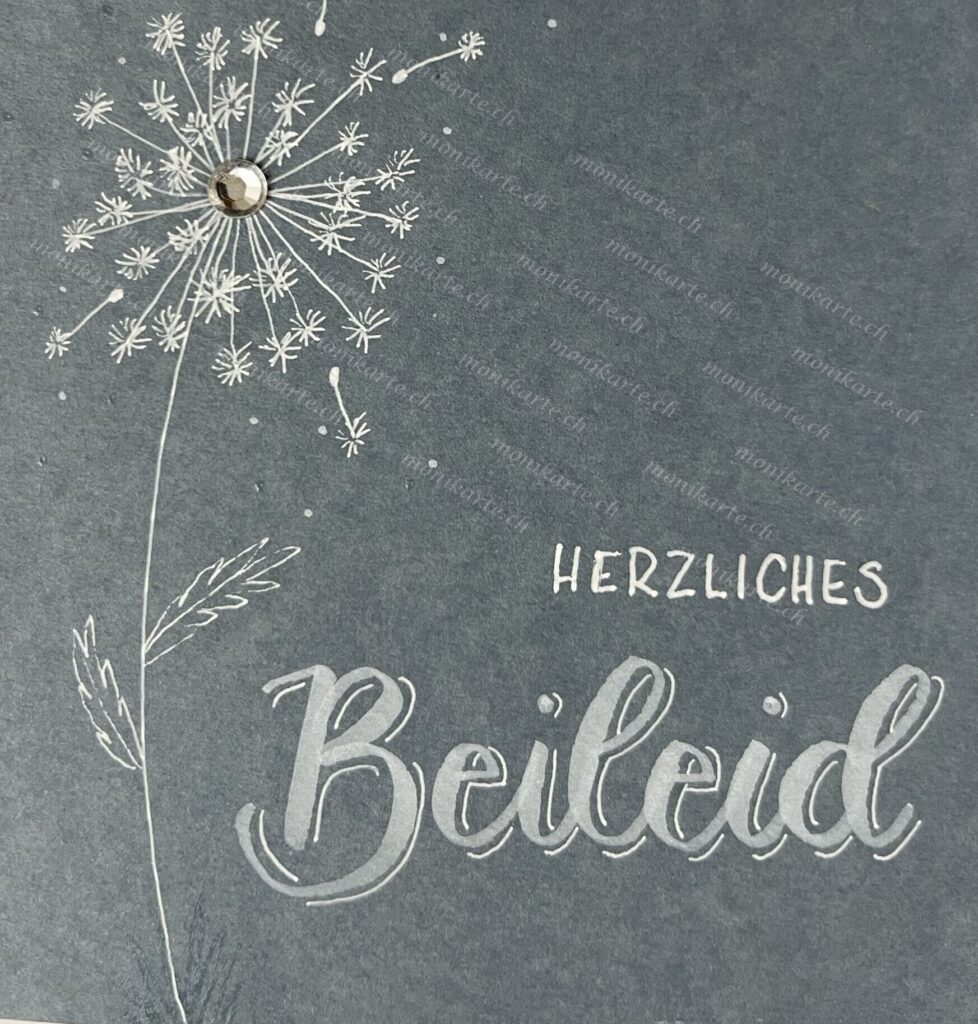 Herzliches Beileid